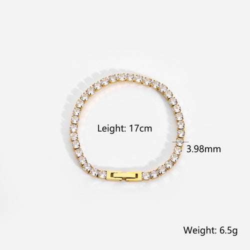 Load image into Gallery viewer, LYANN || Zirconia Tennis Bracelet
