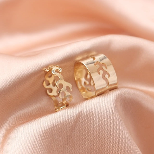 LUZ || Friendship Love Butterfly Rings