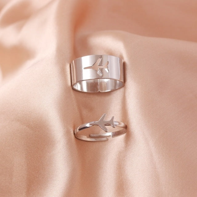 LUZ || Friendship Love Butterfly Rings