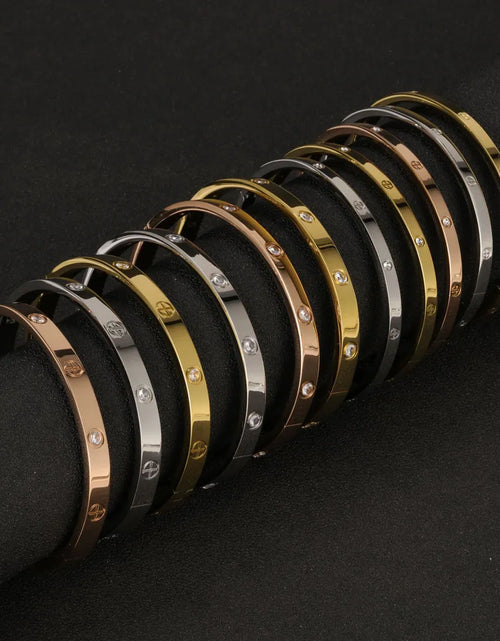 Load image into Gallery viewer, Camille || Screws and Stones Bangles
