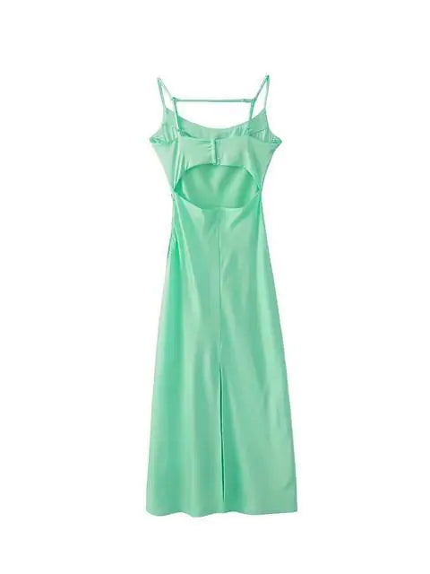 Load image into Gallery viewer, Maxi Satin Silk Dress
