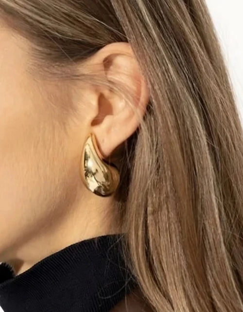 Load image into Gallery viewer, Elaine || Teardrop Chunky Earrings
