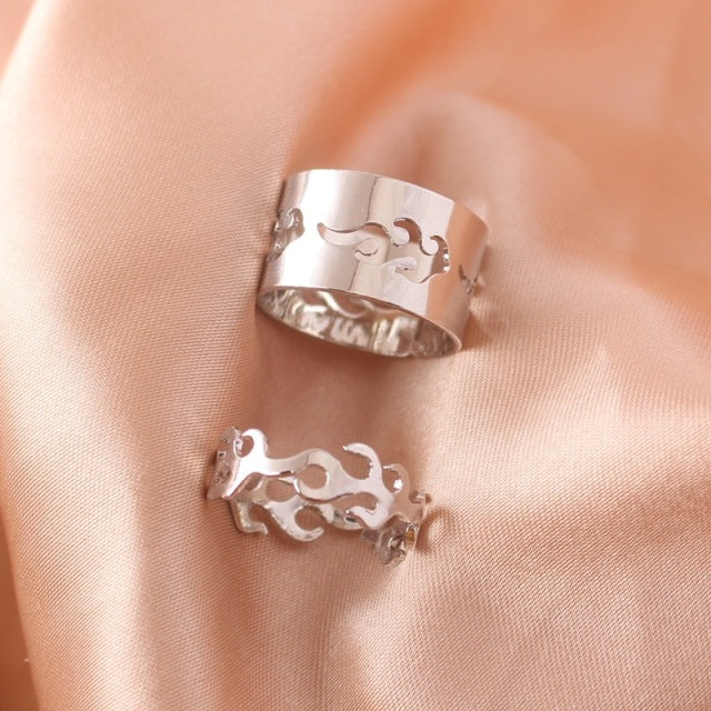 LUZ || Friendship Love Butterfly Rings