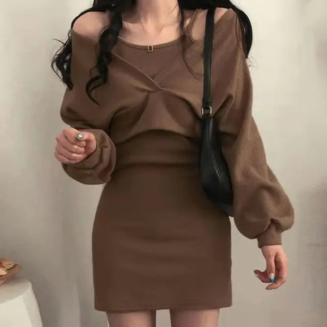 Fleece Mini Dress