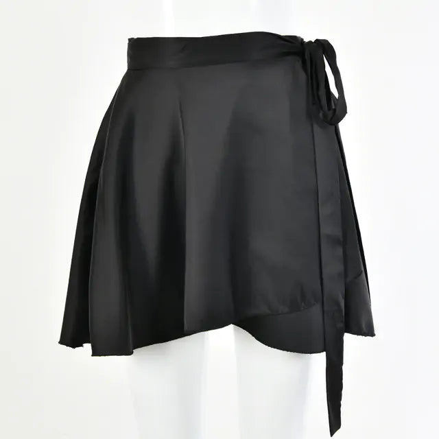 2 Piece Satin Skirt Set