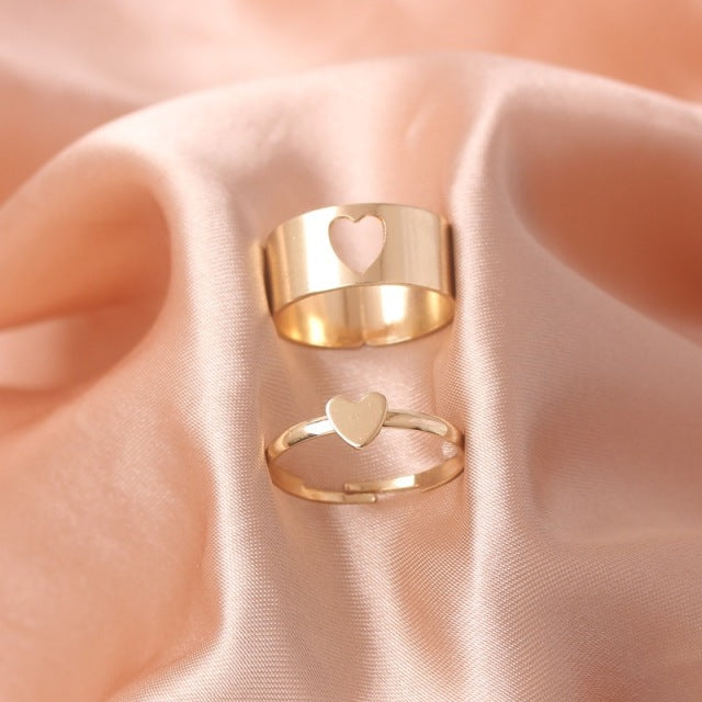 LUZ || Friendship Love Butterfly Rings