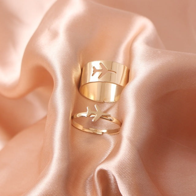 LUZ || Friendship Love Butterfly Rings