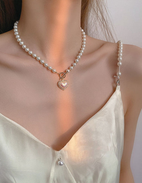 Load image into Gallery viewer, LUCIELLE 2 || Pearl Necklace HER.MÈSS Jewelry
