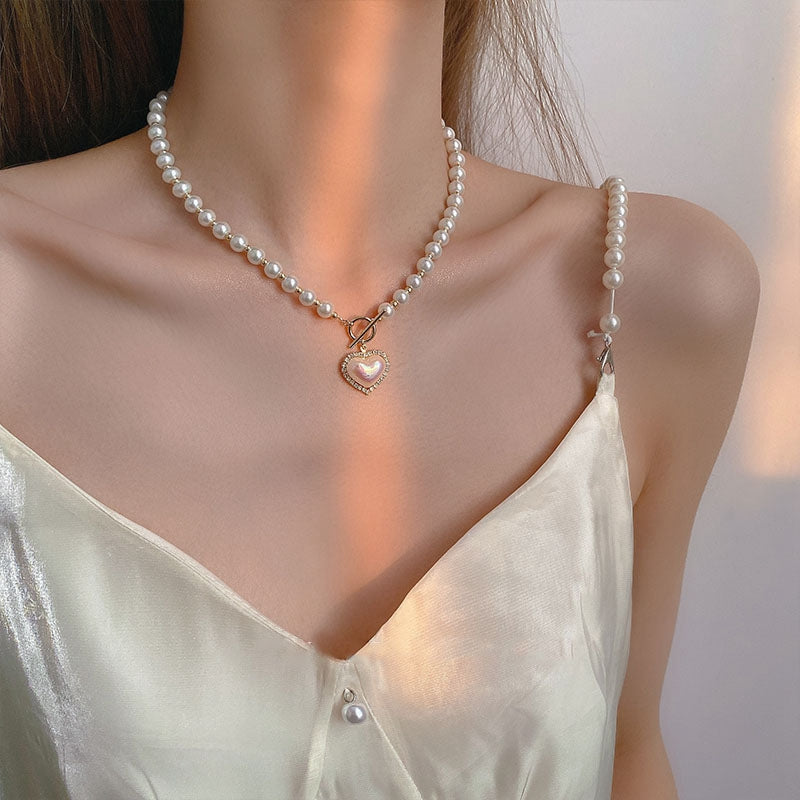 LUCIELLE 2 || Pearl Necklace HER.MÈSS Jewelry