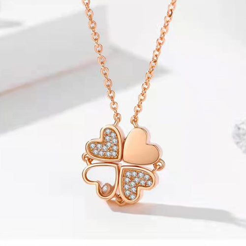 Load image into Gallery viewer, CLAIRE || Clover Pendant Necklace
