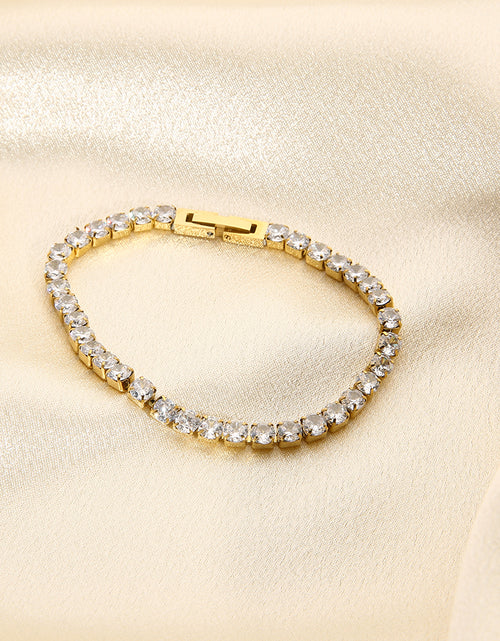 Load image into Gallery viewer, LYANN || Zirconia Tennis Bracelet
