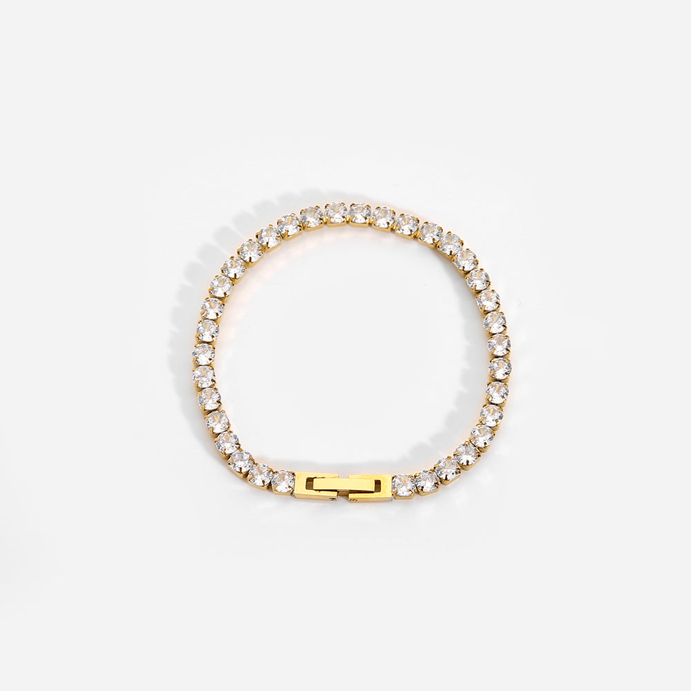 LYANN || Zirconia Tennis Bracelet