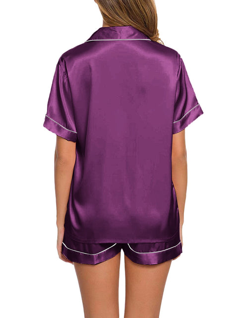 Load image into Gallery viewer, Silk Short Sleeve and Pajamas
