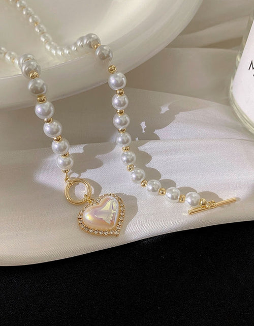 Load image into Gallery viewer, LUCIELLE 2 || Pearl Necklace HER.MÈSS Jewelry
