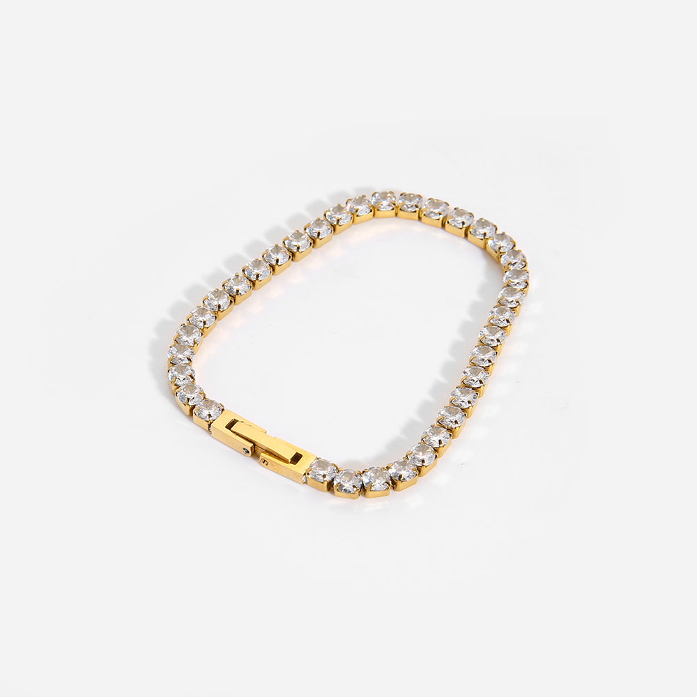 LYANN || Zirconia Tennis Bracelet