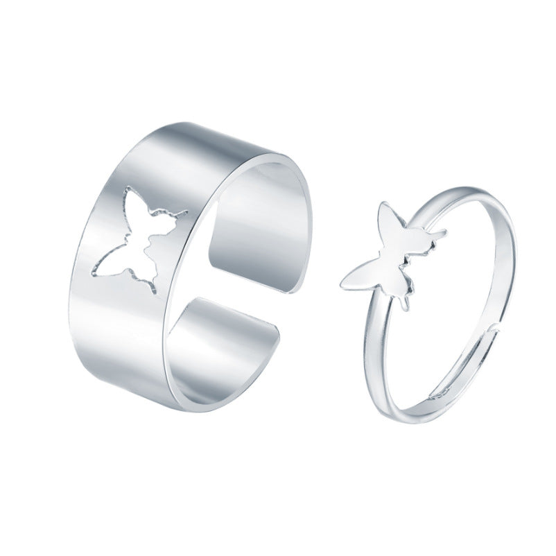 LUZ || Friendship Love Butterfly Rings