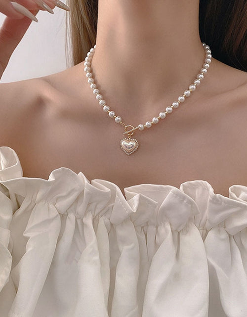 Load image into Gallery viewer, LUCIELLE 2 || Pearl Necklace HER.MÈSS Jewelry
