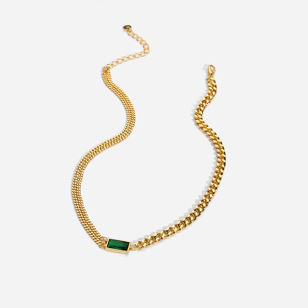 EMI || Green Stone Necklace